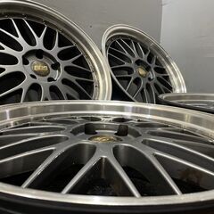 BBSタイプ LMタイプ 社外ホイール 20インチ 4本 8.5J5HPCD112+40 audi ベンツ等　(VHC329)クレジットカード QRコード決済可能