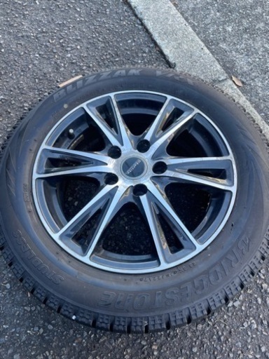 205/55R16　スタッドレス　アルミホイール付き　ブリヂストン　BLIZZAK　VRX 4本セット