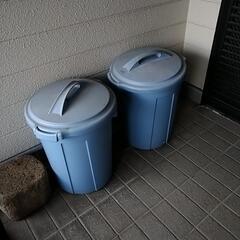リス ゴミ箱 丸型 ペール 本体 ベルクブルー  日本製 

