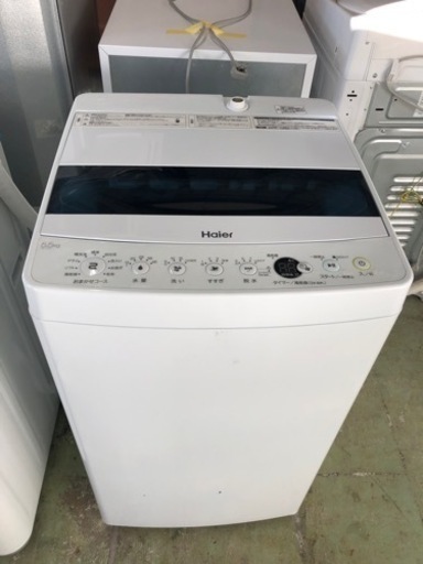 【中古品】ハイアール 全自動洗濯機 2020年製 JW-C55D