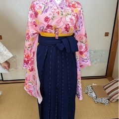 小学生袴　卒業式　　袴の着付け    西宮市　着付けの画像