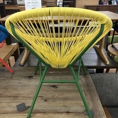 Franc franc パーソナルチェア ロータス イエロー