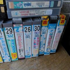 【取引中】懐かしアニメ　ビデオ　VHS ドラえもん　キテレツ大百科　プロゴルファー猿の画像