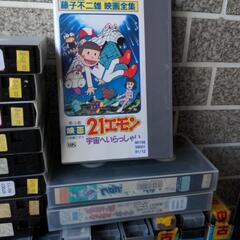 【取引中】懐かしアニメ　ビデオ　VHS ドラえもん　キテレツ大百科　プロゴルファー猿の画像