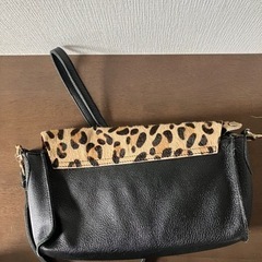ヒョウ柄　ショルダーバッグの画像