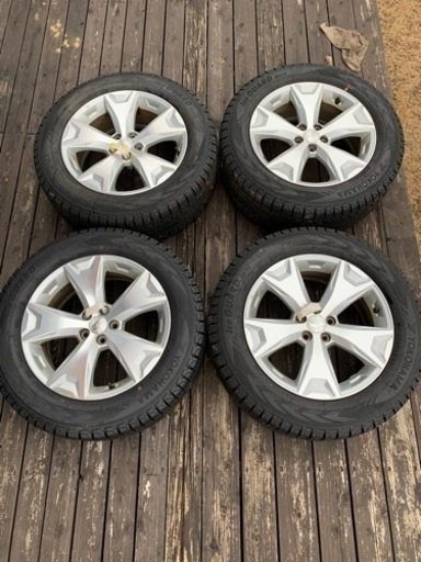 スバル フォレスター スタッドレス ヨコハマG075 225/60R17 sj5