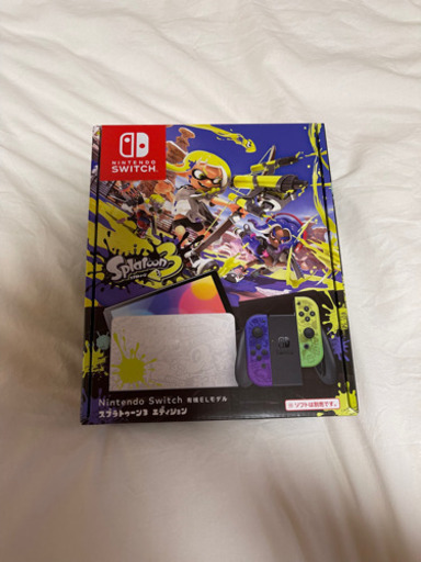 新品　未開封品　ニンテンドースイッチ　スプラトゥーン3 エディション　本体　／Nintendo Switch　 有機EL