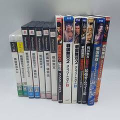 【まとめ売り】ゲームソフト７本 攻略本７冊 プレステ 戦国無双1...