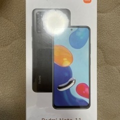 新品未開封 xiaomi Redmi Note 11