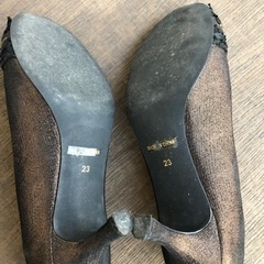 モードエジャコモ　ヒールパンプス　23cm の画像