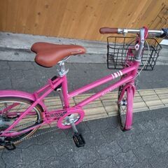 [BRIDGESTONE] MarkRosa mini(マークローザ ミニ)20吋 ミニベロ アルミ/7speed/点灯虫/ダークピンクの画像