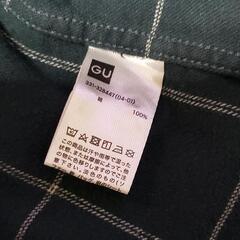 グリーン　チェック　シャツの画像