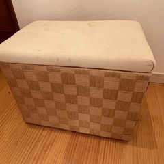 スツール　もの入れ　腰掛け　おもちゃ　収納の画像