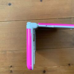 new ニンテンドー 3DS LL ピンク×ホワイトの画像