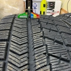 バリ山185/55R16スタッドレスアルミ付き4本の画像