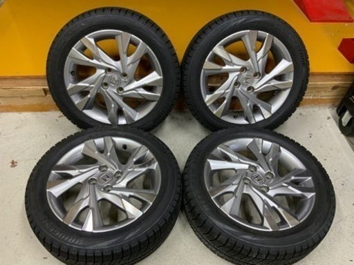 バリ山185/55R16スタッドレスアルミ付き4本