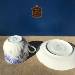 新品未使用　NARUMI BONE CHINA カップソーサーの画像
