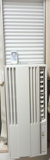 コロナ: 冷房専用窓用エアコン（シェルホワイト）CW-620-WS