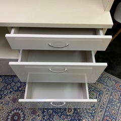 リサイクルサービス八光 田上店 配達・設置OK】ホワイト 食器棚 2口