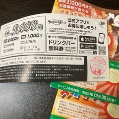 ブロンコビリー　スクラッチ券の画像