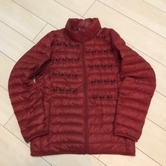 UNIQLOダウン　ありんこ刺繍　メンズMの画像