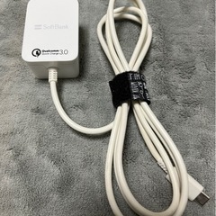 [お取引完了]SoftBank 急速充電器typeCの画像