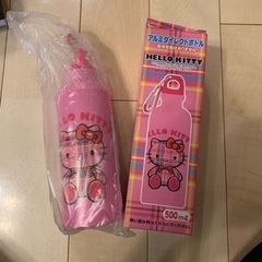 新品　ハローキティ　水筒　アルミダイレクトボトル　スケーター　キティ
