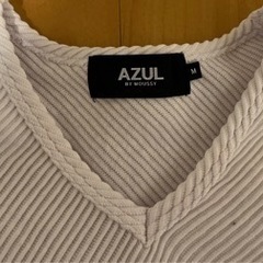 【AZUL】ニット（ホワイト）Mサイズの画像