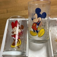 ディズニー グラス5個セット 新品未使用品の画像