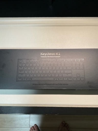 Keychron K1-91-RGB-Blue-JP （91キー） RGBライト - 日本語（テンキーレス）-Gateron青軸]