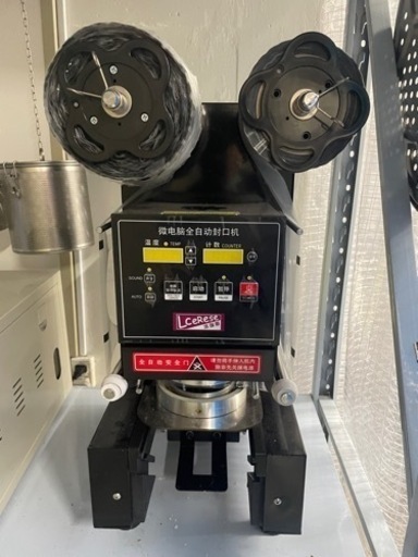 【中古】シーラー機 カップシーラー  90/95mm自動110V 60Hz