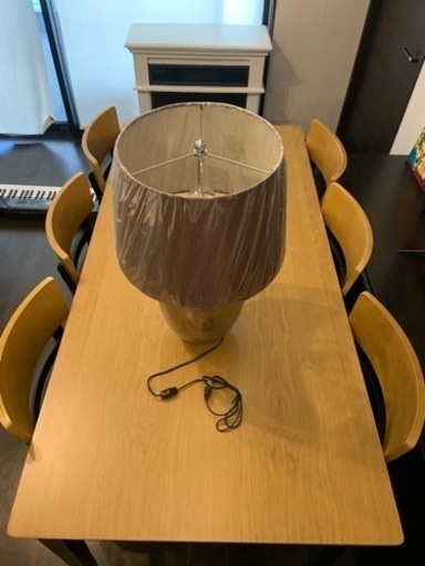 【美品】照明　スタンドライト　ランプ　ライト　　電気照明　小倉南区