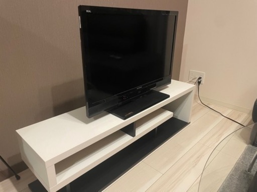 34型テレビ\u0026テレビボード