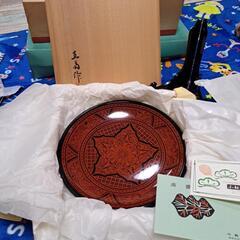 さぬき特産漆器 小松漆器 蒟醤塗