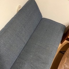 【中古です】ソファーベッド無料でお譲りしますの画像