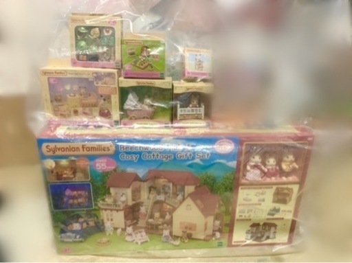 未開封のシルバニアセット