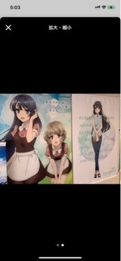 青春ブタ野郎はバニーガール先輩の夢を見ない タペストリー