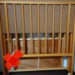 【終了】折りたたみベビーベッドの画像