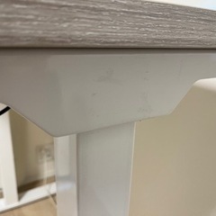 <お譲り先決まりました>Flexispot 電動式スタンディングデスクEJ2 white wood grain