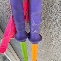 スキーのストックの画像