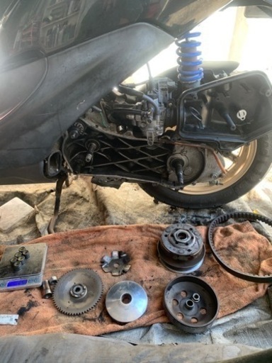 神奈川県藤沢市発。ホンダ　ライブディオZX最終型。カスタムして70キロオーバー。整備済みで乗って帰れます。