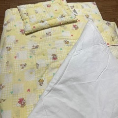 ミッキー&ミニー 布団3点セットの画像