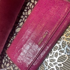 miumiu 長財布　ミュウミュウ
