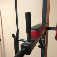 バーベルラック＆チンニングスタンド セットの画像