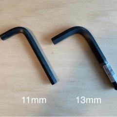 六角スパナ　2本セット