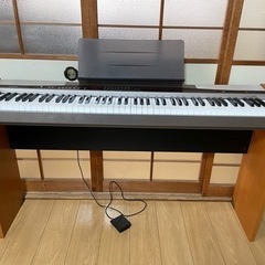 初心者、練習するピアノ推薦です。88鍵 光りナビゲーション!CASIO Privia PX-500Lスタンド付きの画像
