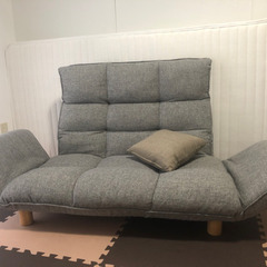 2人掛けバイバックソファー