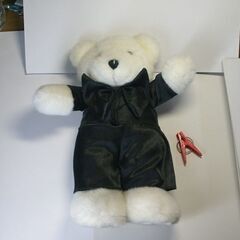 白熊(クヌート?)ぬいぐるみ H=約33cm 長期保管品 比較的...