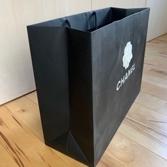CHANEL シャネル　 ショップ袋　紙袋　ブラックの画像