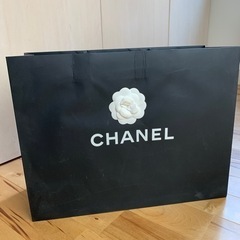 CHANEL シャネル　 ショップ袋　紙袋　ブラック